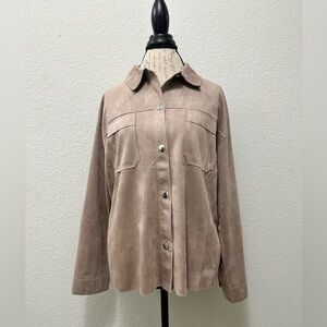 JohnPaulRichard Women's Taupe Utility Jacket